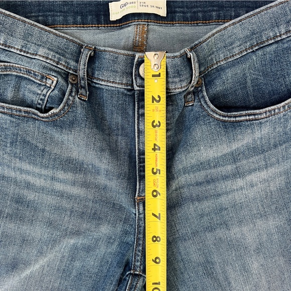 GAP Jeans True Skinny Size 31 Regular - Picture 10 of 11
